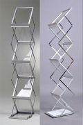 Giá để tài liệu hợp kim nhôm mặt mica ZH4-3