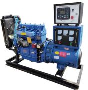 Máy phát điện diesel liền bộ 55kw/380V đề nổ
