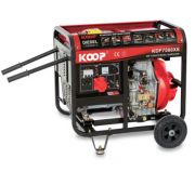 Máy phát điện diesel Koop KDF7500XE (5.0KVA)